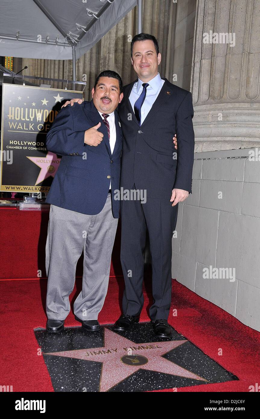 Los Angeles, California, USA. 25th January 2013. Guillermo Rodriguez ...