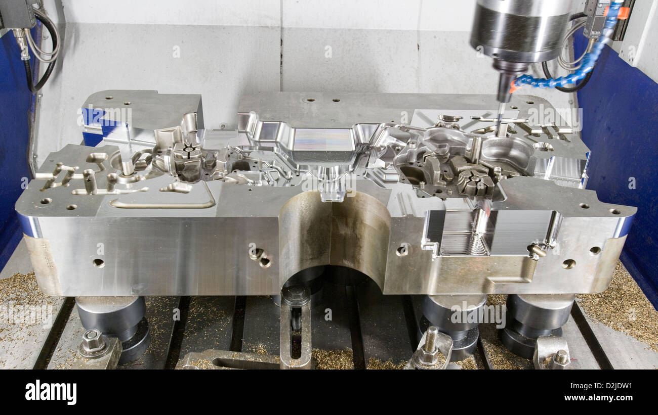 Riedlingen, Germany, production of a die-casting mold Stock Photo