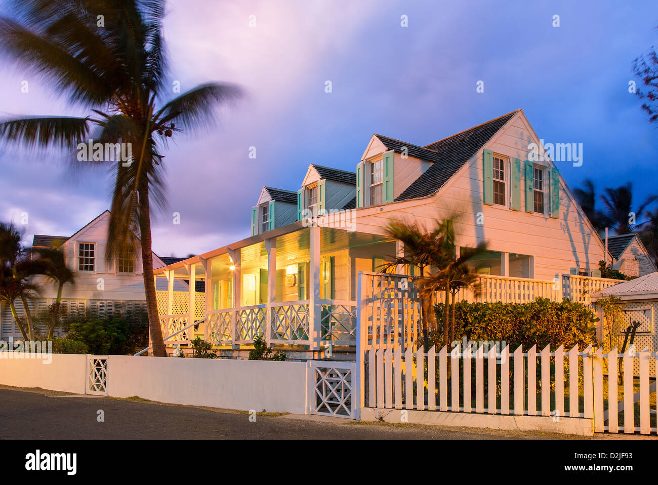 Caribbean Bahamas Harbor Island Stock Photo Alamy