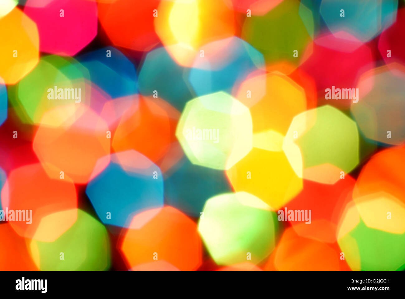 Blurred Lights Stock Photo