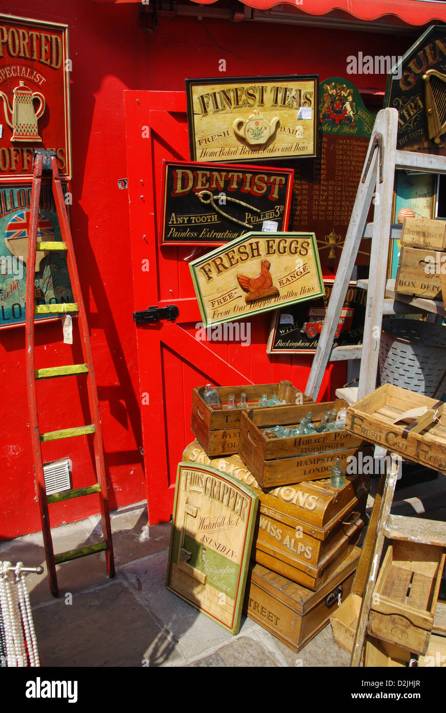 Portobello road market frames hires stock photography and images Alamy