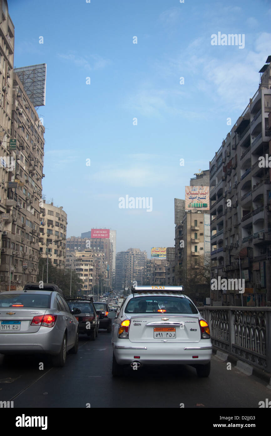 Cairo, Egypt, urban transport in Cairo Stock Photo