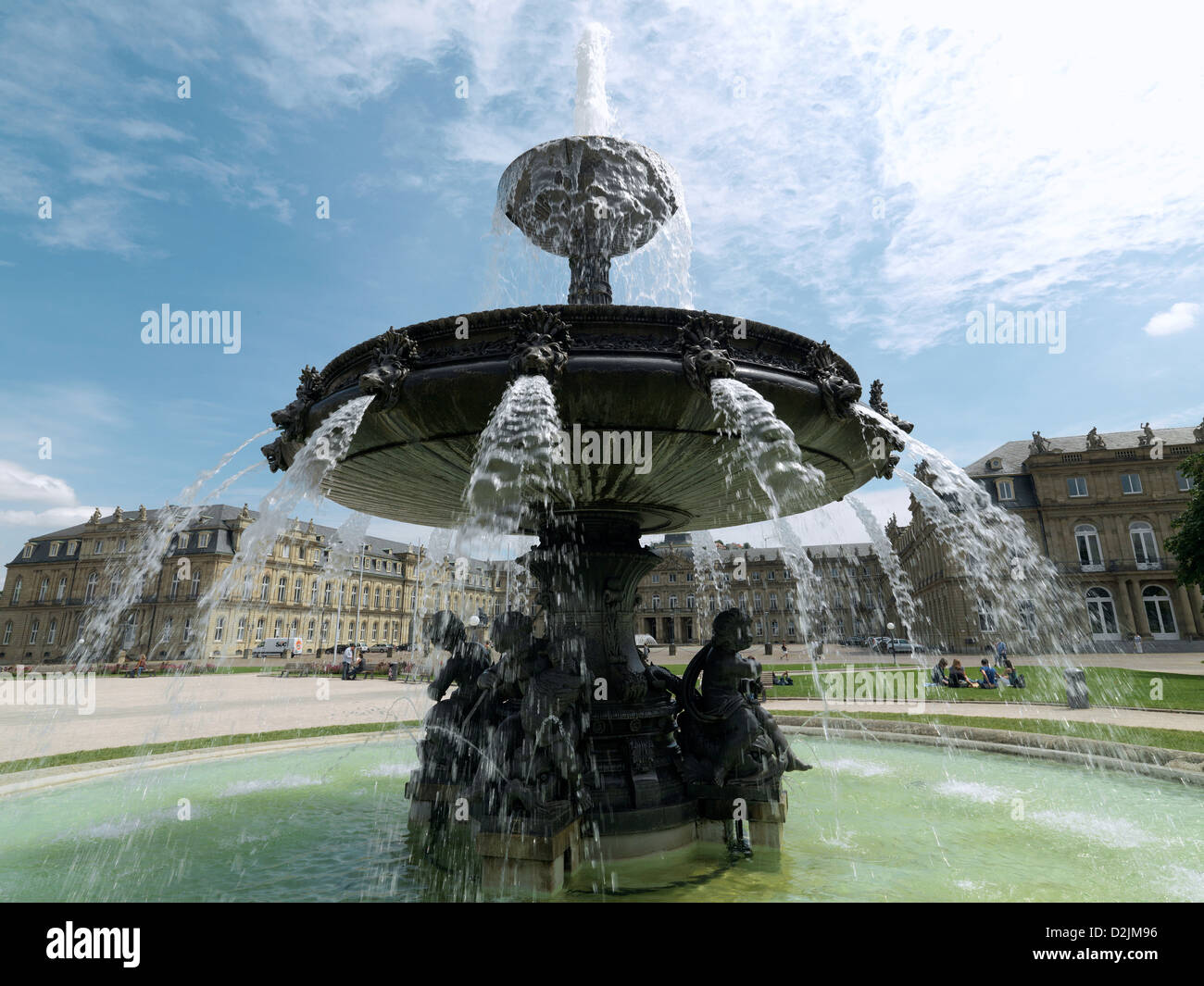 Fountains stuttgart hi-res stock photography and images - Alamy