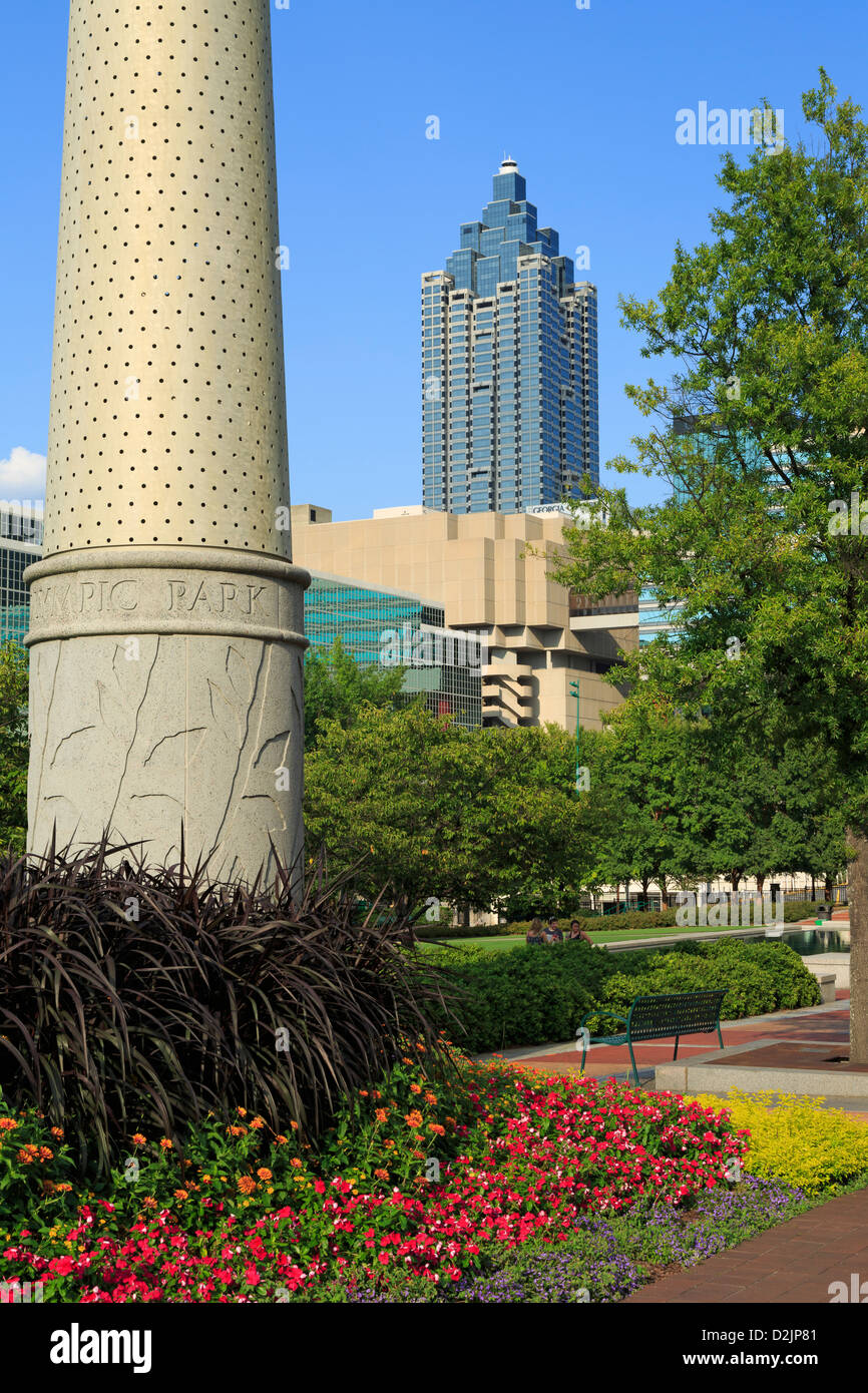 Centennial Olympic Park,Atlanta,Georgia,USA Stock Photo