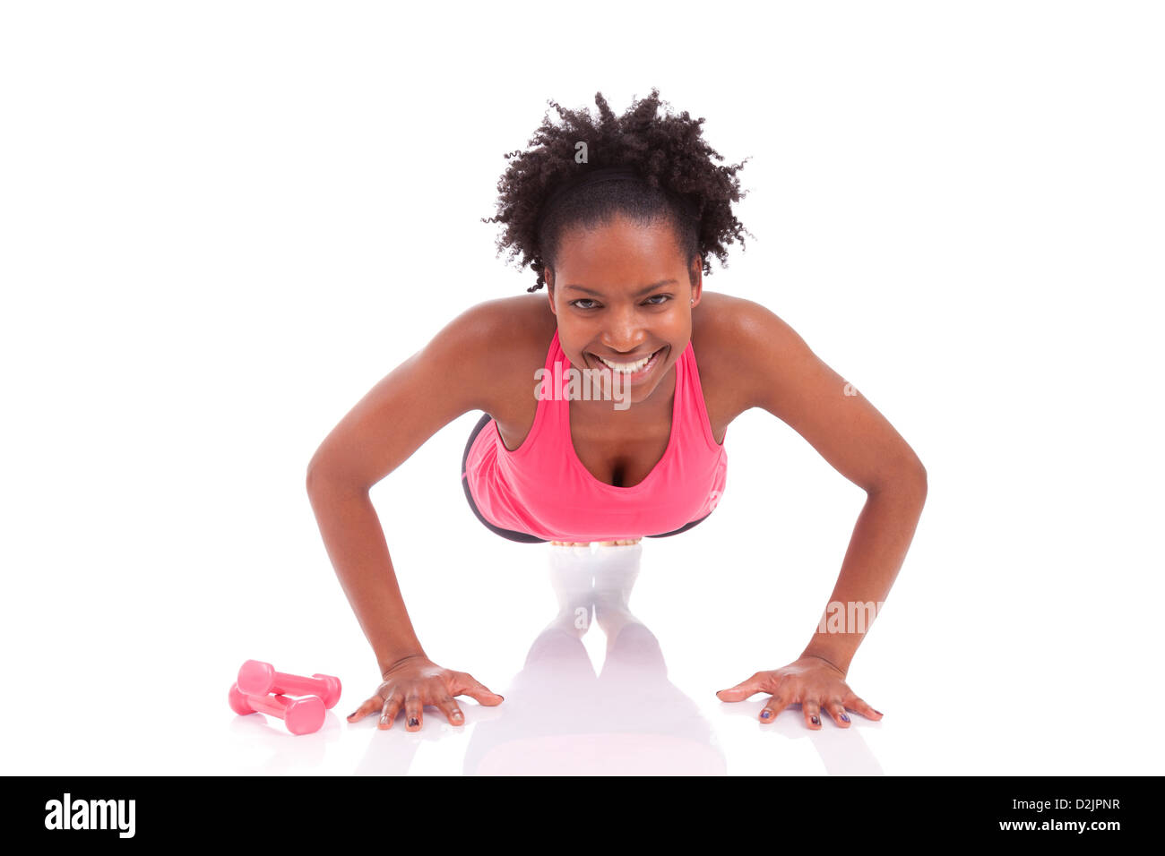 Girl push up exercise sale