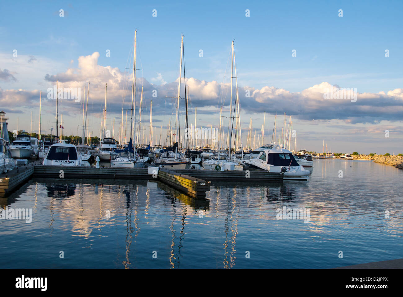 Bronte Harbour in Oakville, Ontario, Canada Stock Photo Alamy