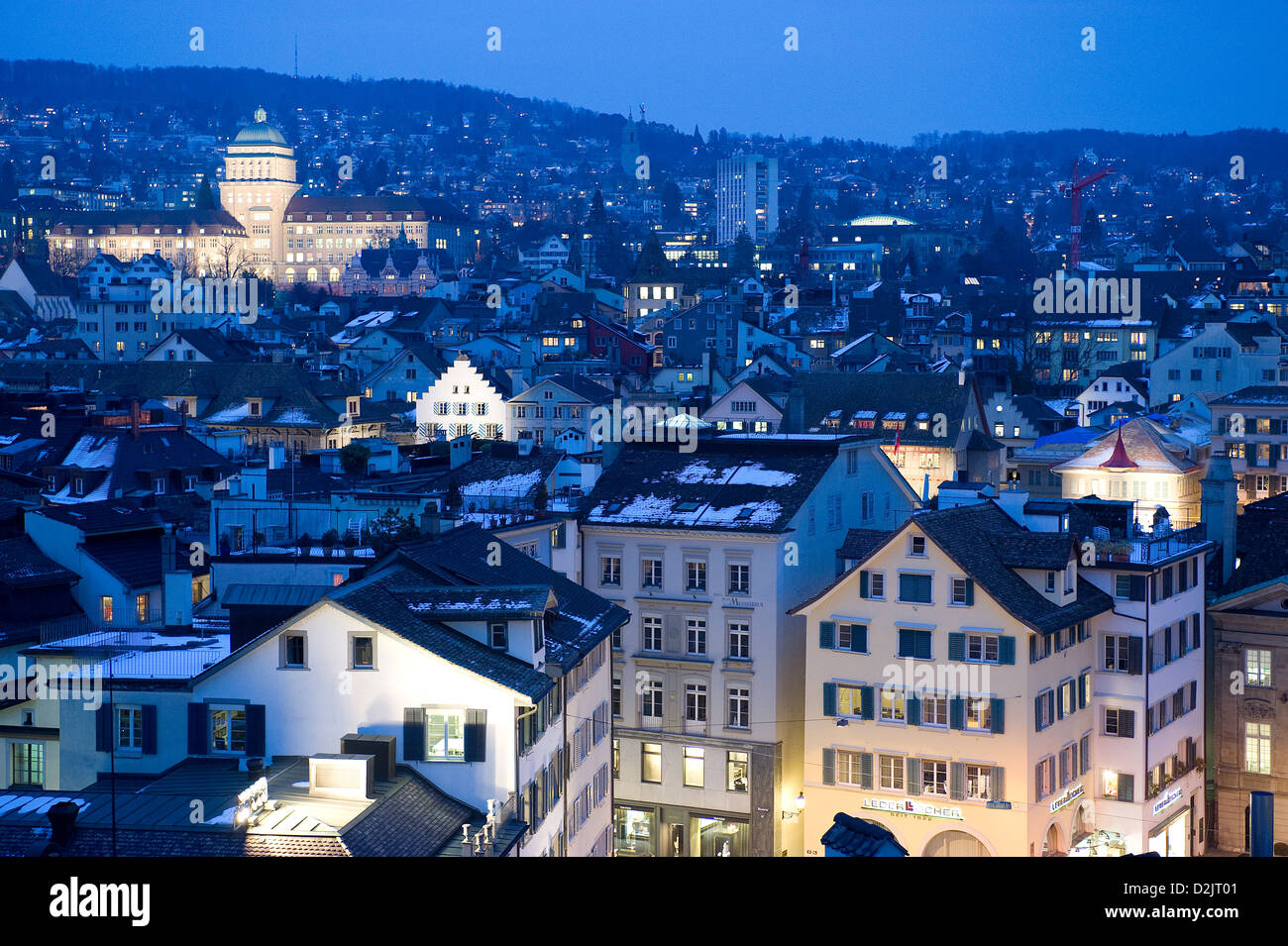 Zurich, Switzerland, City Facts from the main building of the