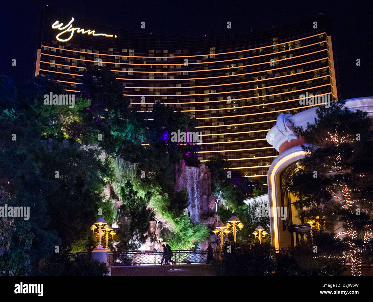 The Wynn Hotel and casino in Las Vegas Stock Photo - Alamy