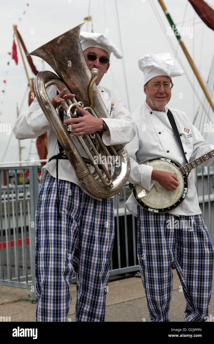 "Fidgety Feet" at the Old Gaffers festival in Yarmouth, Isle of Wight