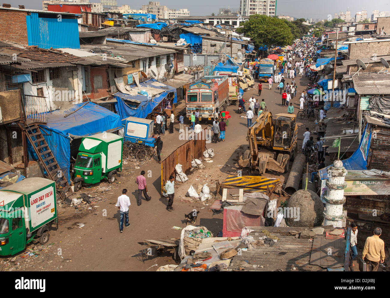 Indian Slums Mumbai