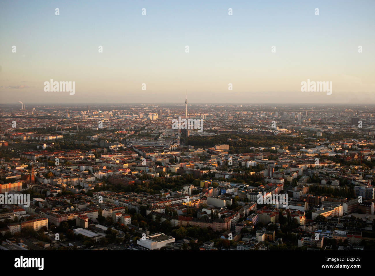 Aerial view of berlin hi-res stock photography and images - Alamy