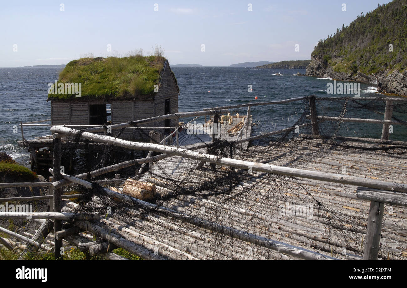 Random Passage site, New Bonaventure, Newfoundland Stock Photo Alamy
