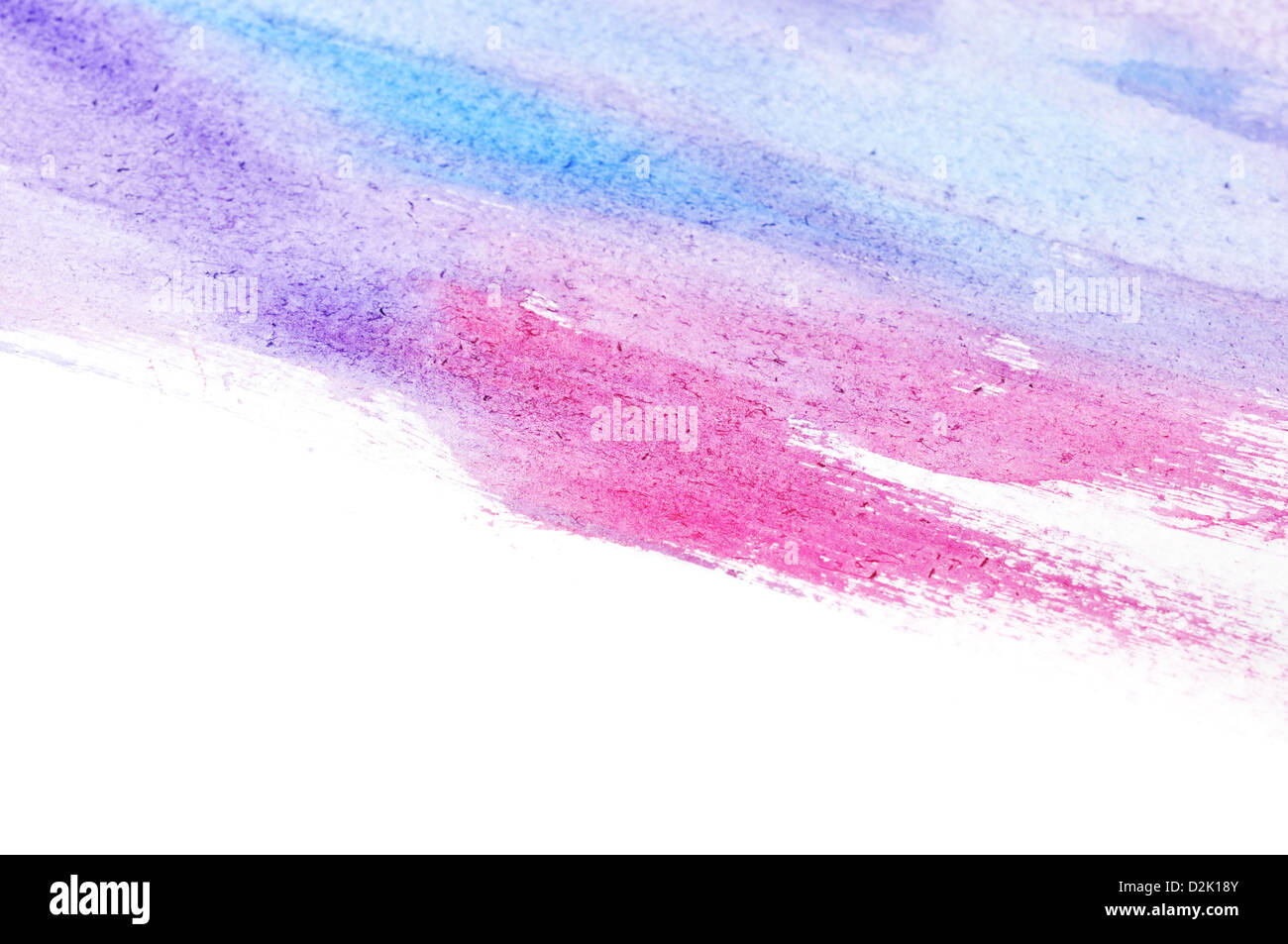 Abstract watercolor art hand paint on white background Stock Photo - Alamy