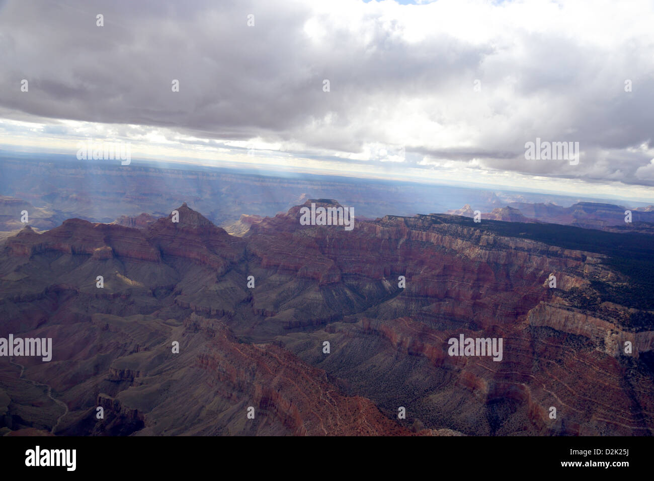rays over the grand canyon Stock Photo - Alamy