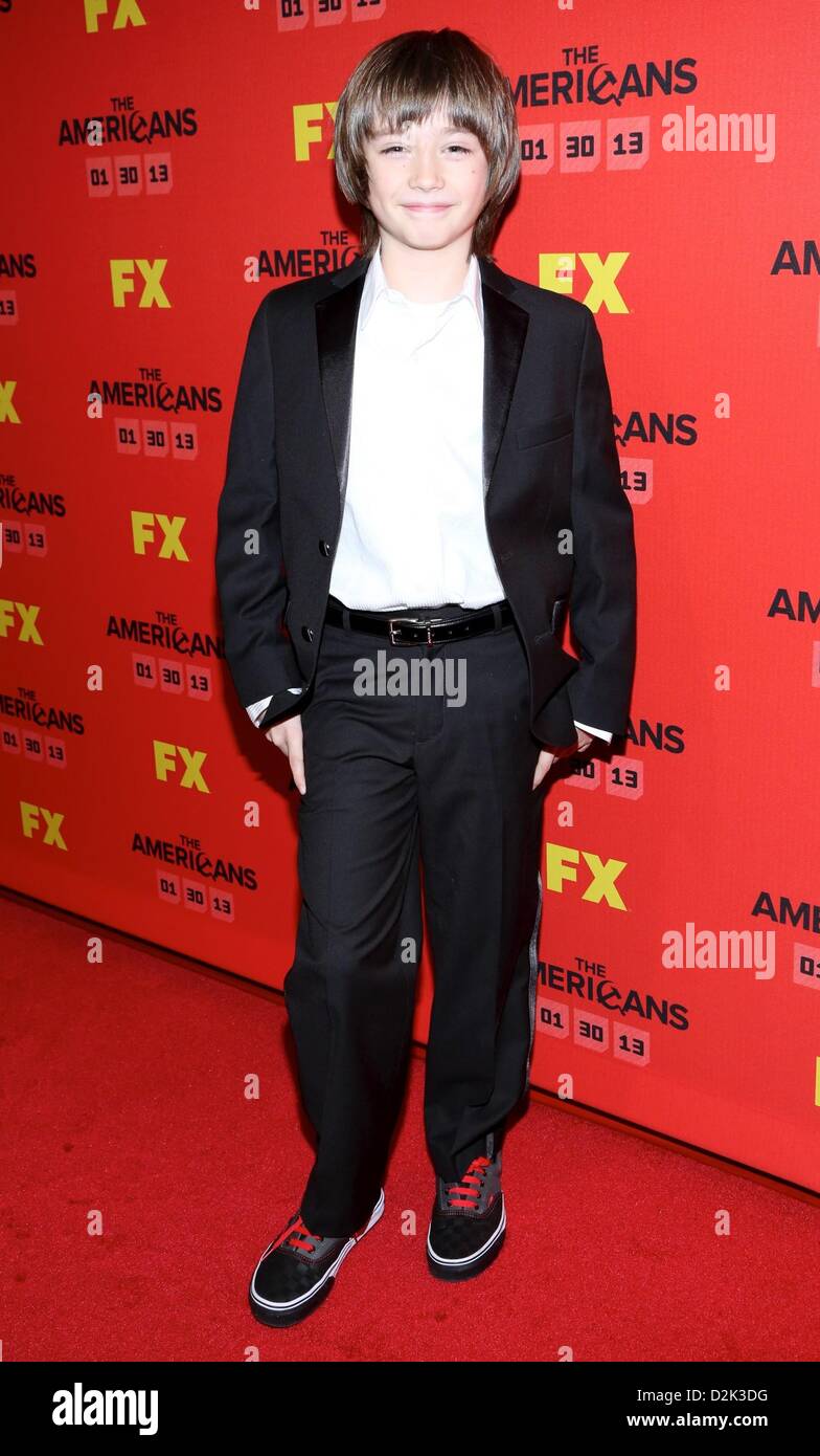 Keidrich Sellati at arrivals for THE AMERICANS Series Premiere on FX, Directors Guild of America (DGA) Theater, New York, NY January 26, 2013. Photo By: Andres Otero/Everett Collection/Alamy Live News Stock Photo