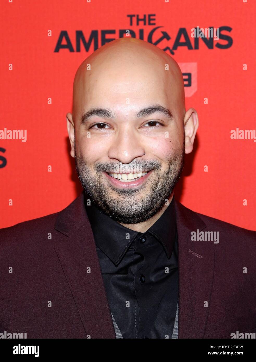 Maximiliano Hernandez at arrivals for THE AMERICANS Series Premiere on FX, Directors Guild of America (DGA) Theater, New York, NY January 26, 2013. Photo By: Andres Otero/Everett Collection/Alamy Live News Stock Photo