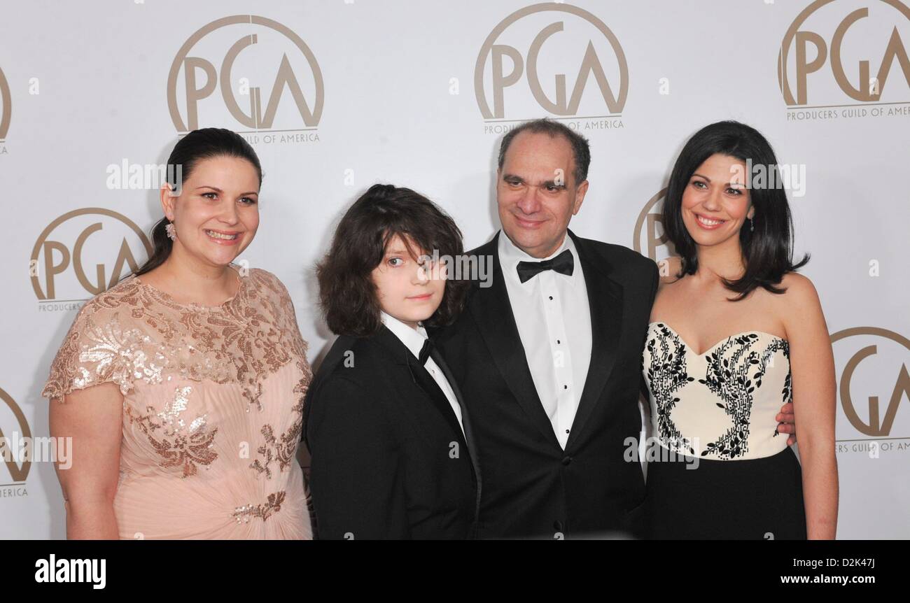 Bob Weinstein, family at arrivals for 24TH Annual Producers Guild