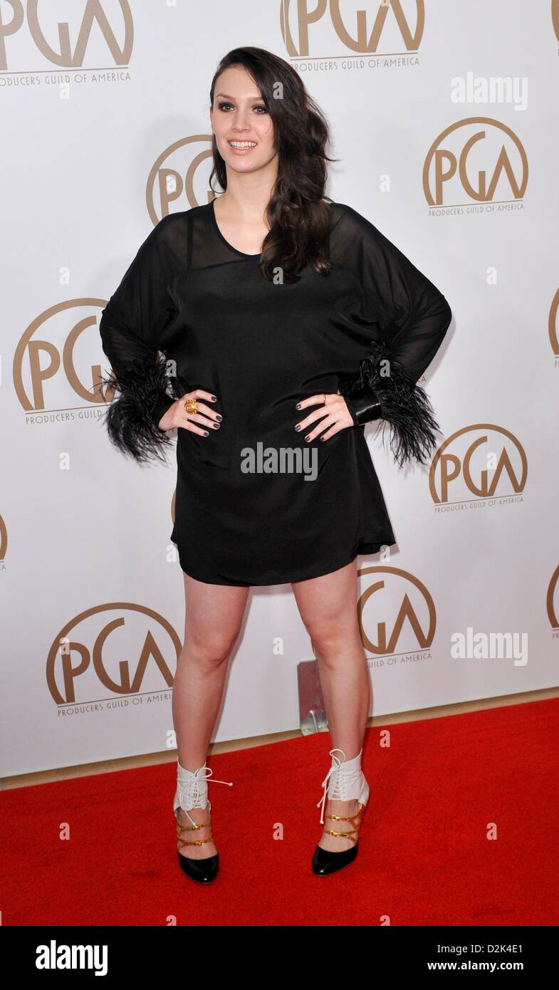 Alexandra Von Renner at arrivals for 24TH Annual Producers Guild Awards