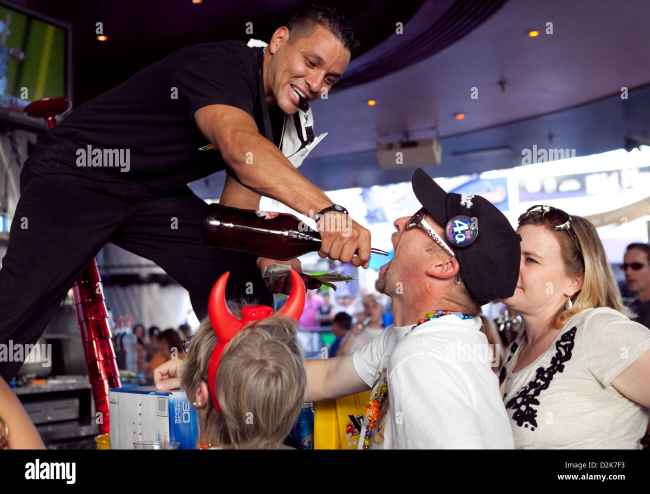 Bartender carnaval court bar grill hi res stock photography and images Bartender carnaval court bar grill hi res stock photography and images