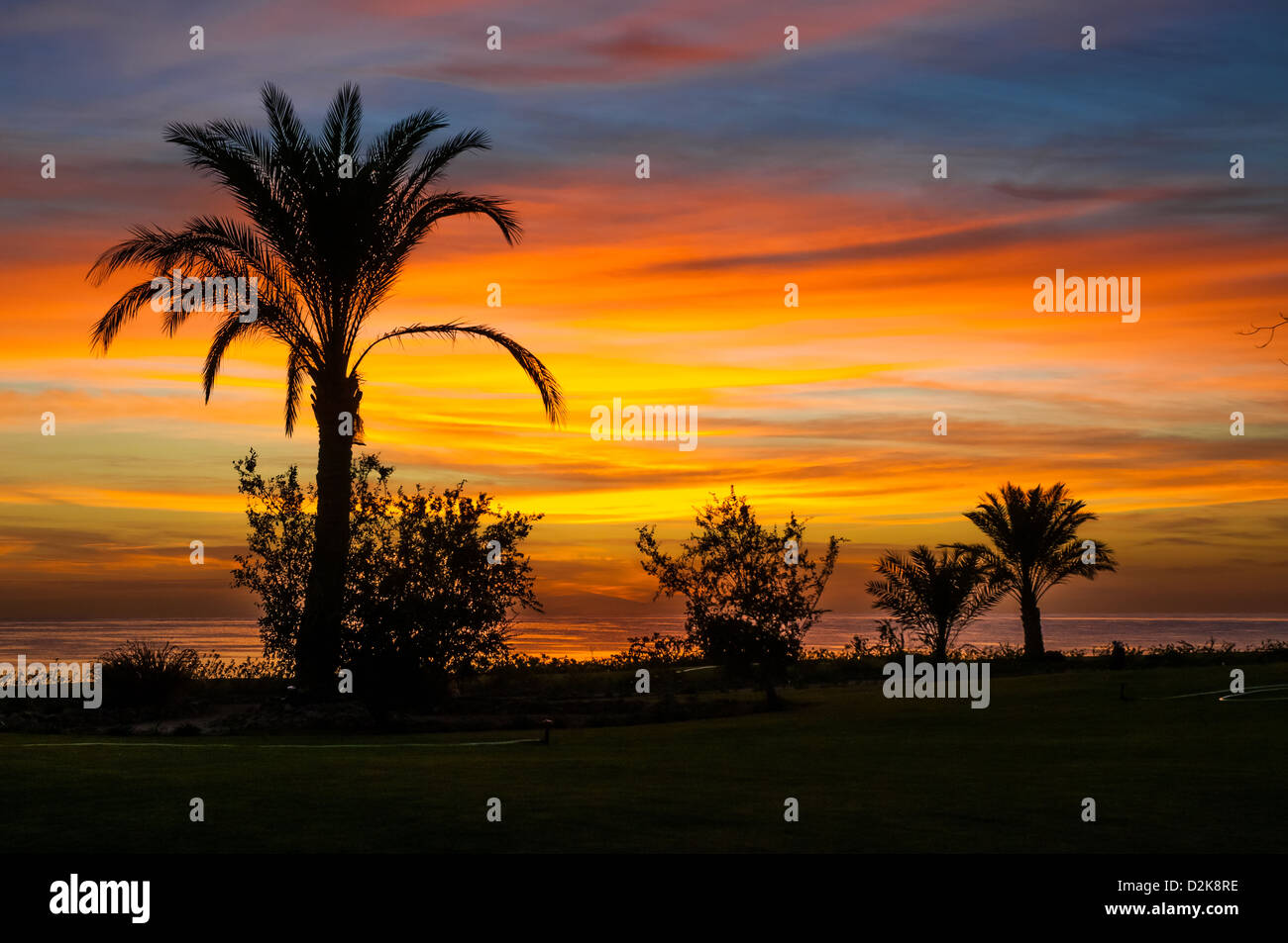 A nice sunrise on the Red Sea in Egypt Stock Photo - Alamy