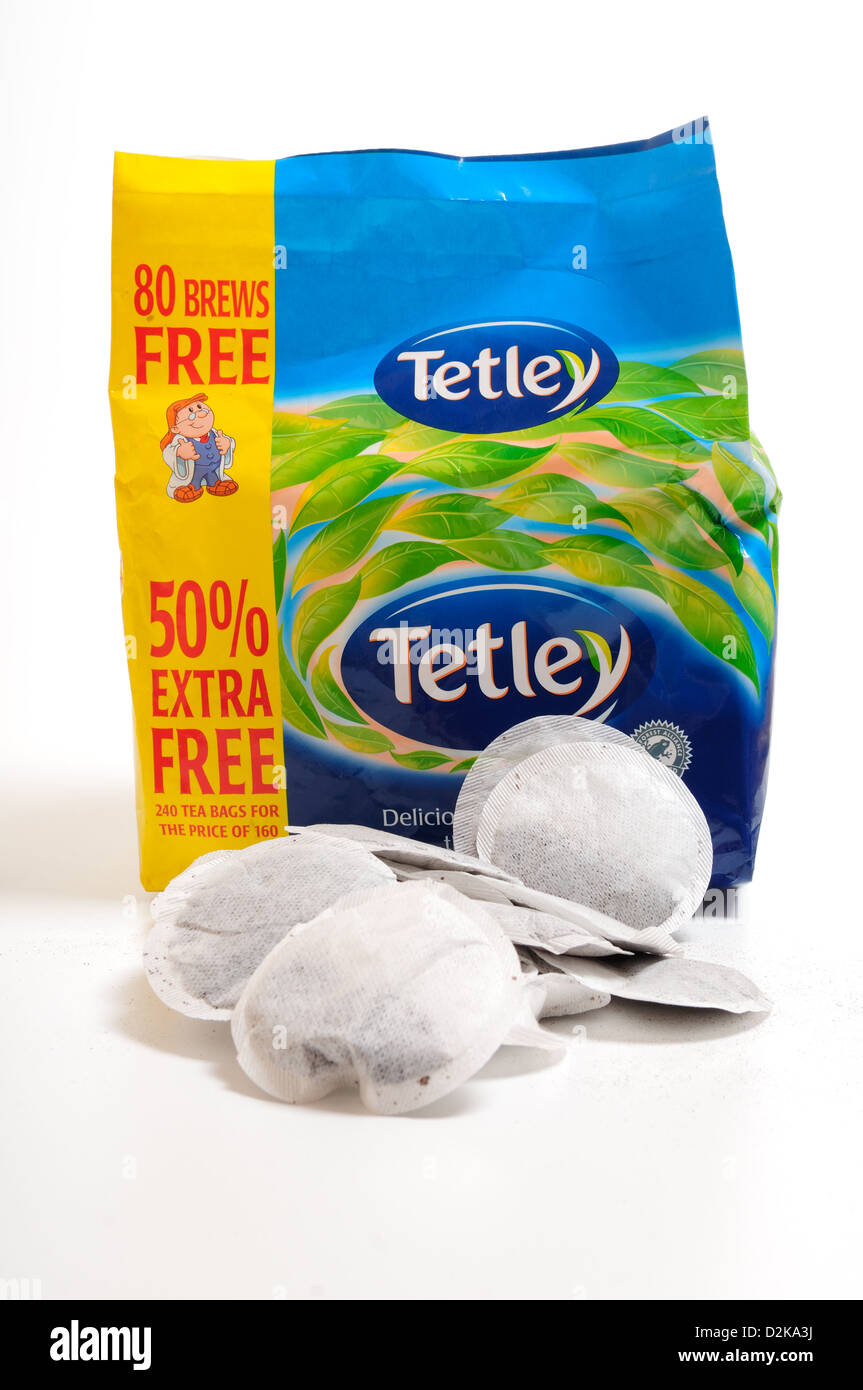 Tetley Tea Bags Stock Photo - Alamy