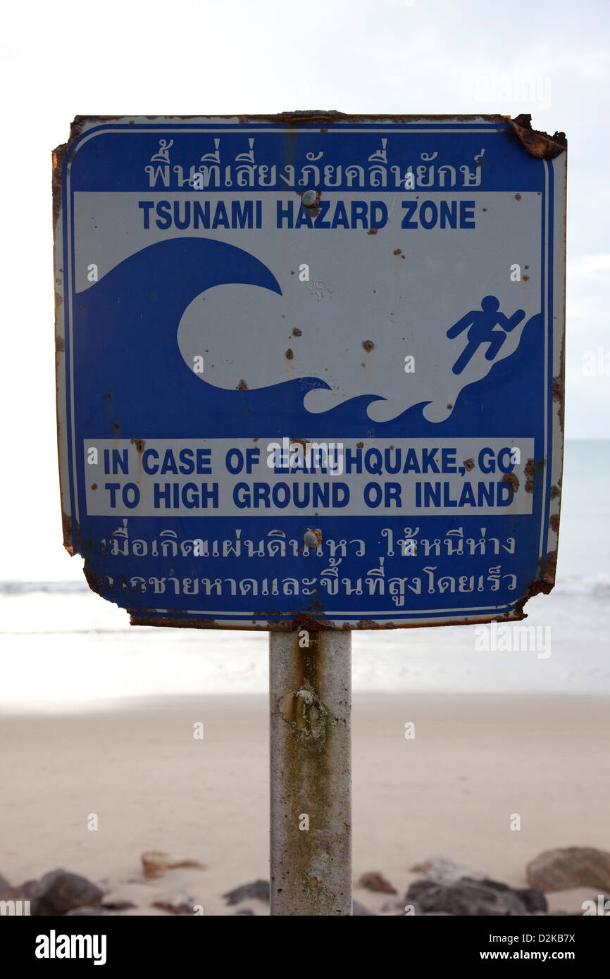 Is there a tsunami warning in thailand today