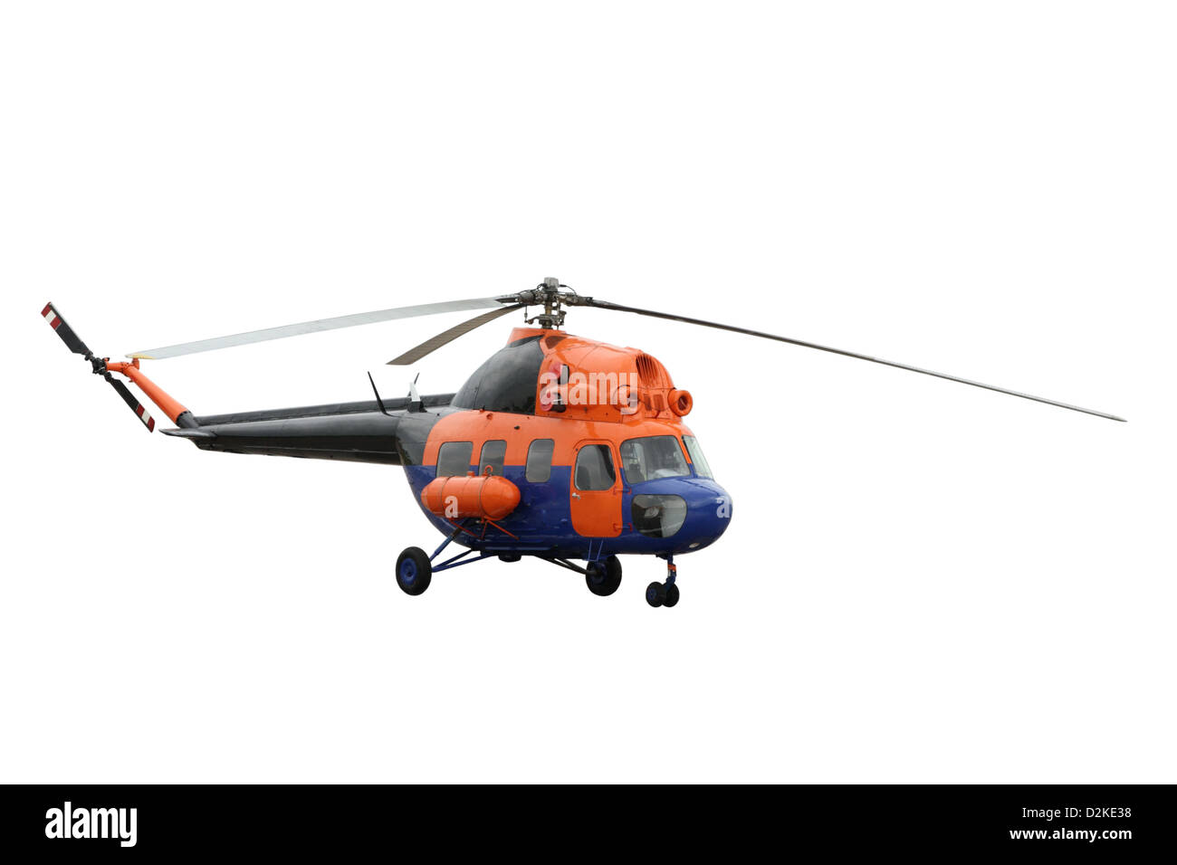Orange helicopter hires stock photography and images Alamy