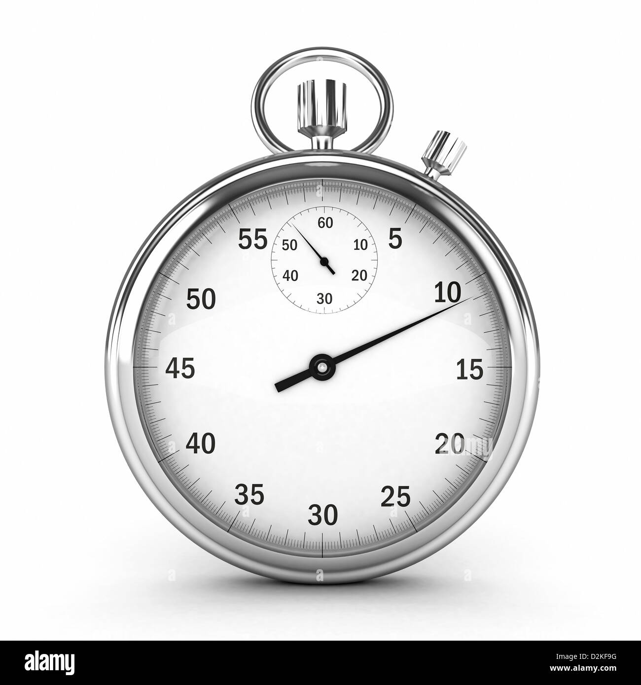 3D Chronometer isolated Stock Photo Alamy