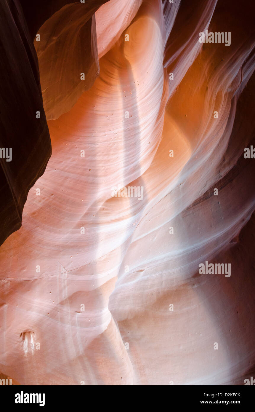 Antelope Canyon in Arizona in the United States of America Stock Photo