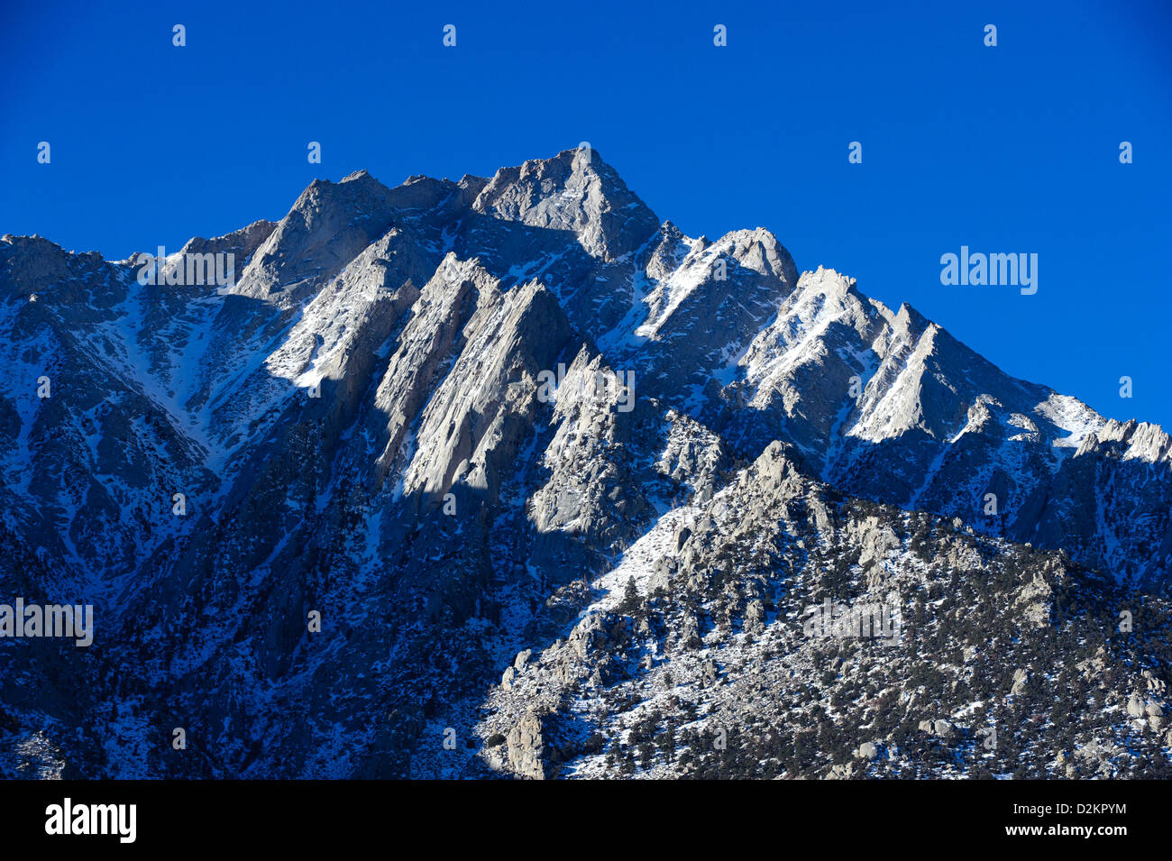 Mount Whitney, at 14,505 feet the tallest peak in the Continental