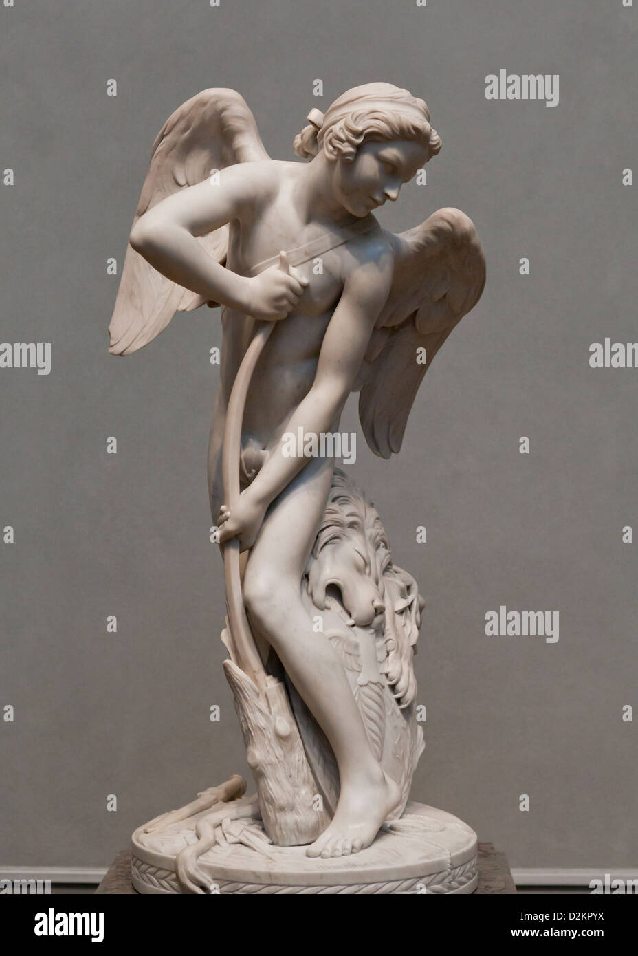 Cupid - Edme Bouchardon, 1744 Stock Photo