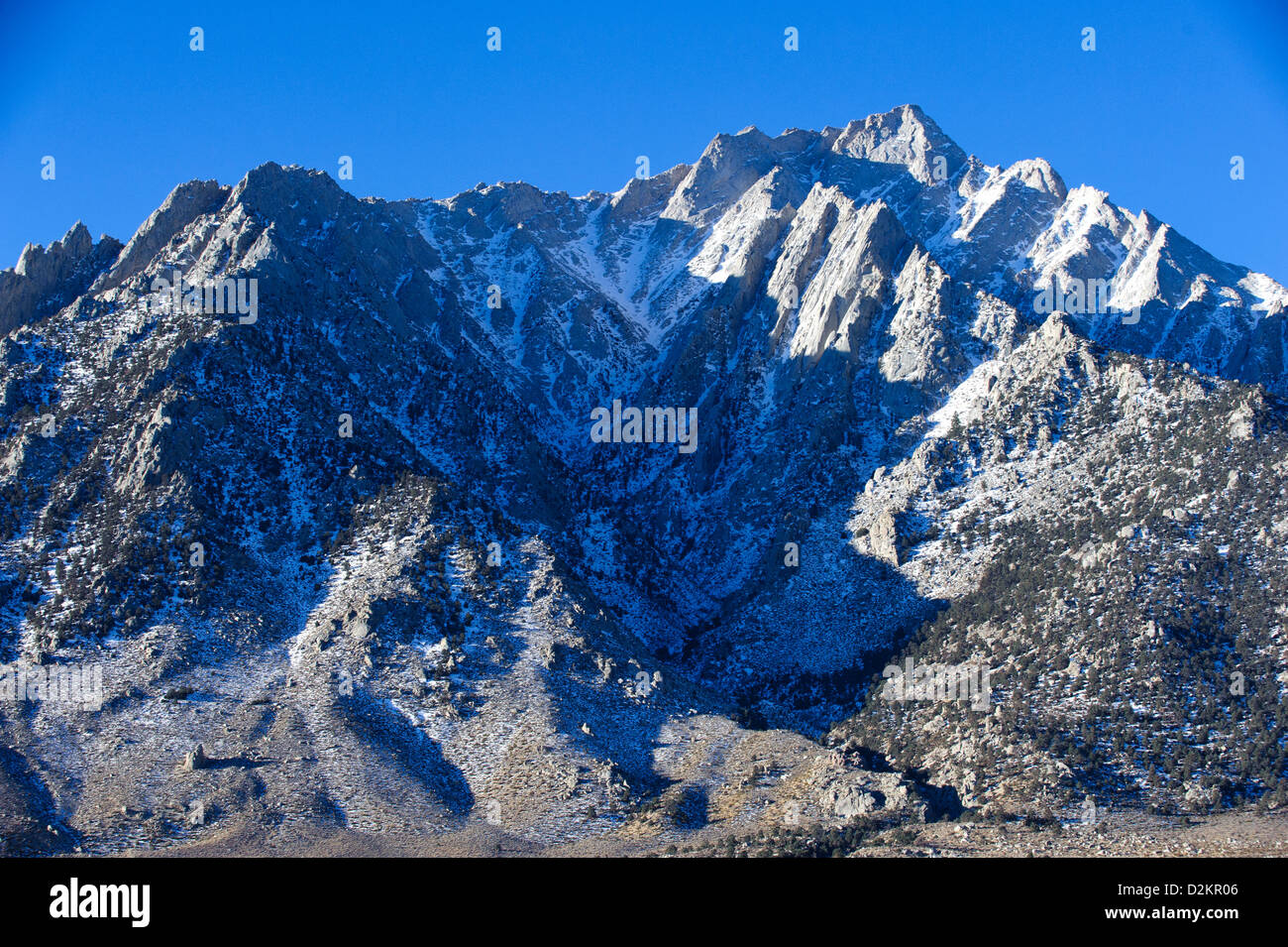 Mount Whitney, at 14,505 feet the tallest peak in the Continental