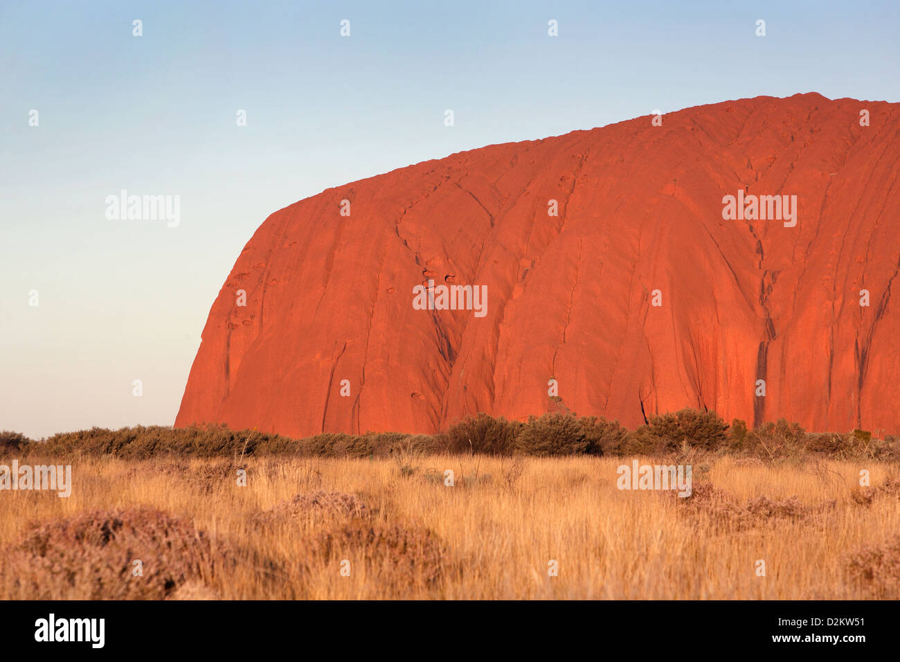 Uluru (Ayers Rock), Central Australia. Stock Photo