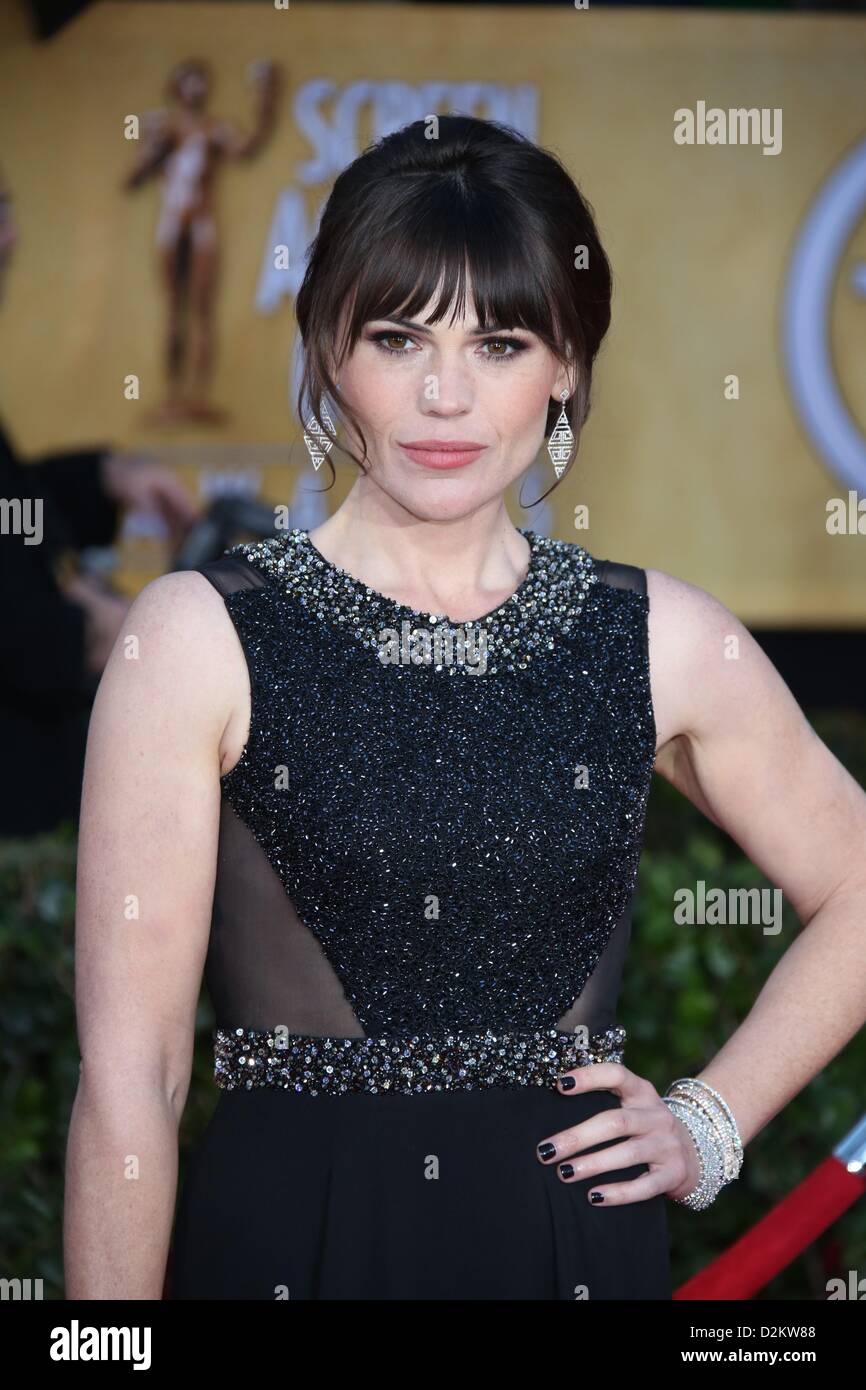 Los Angeles, USA. 27th January 2013. US actress Clea Duvall arrives at
