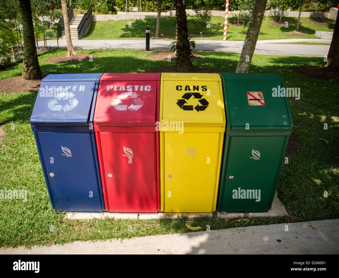 Also here more and more of the garbage is collected separately Stock Photo Alamy