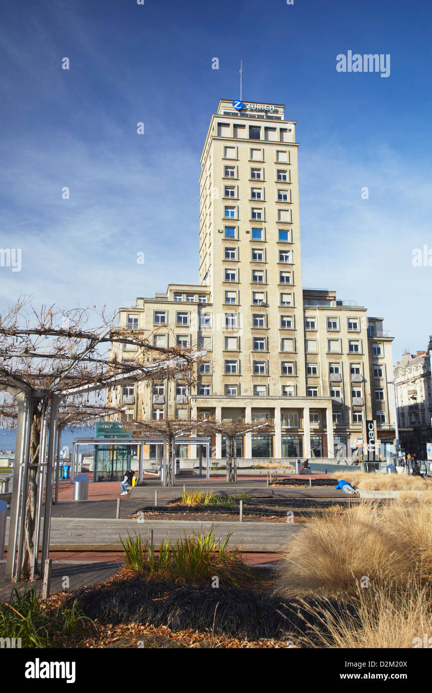 Zurich Insurance building, Lausanne, Vaud, Switzerland Stock Photo - Alamy