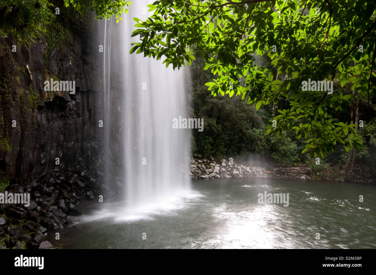 Milla Milla Falls, Atherton Tablelands, Queensland, Australia Stock Photo