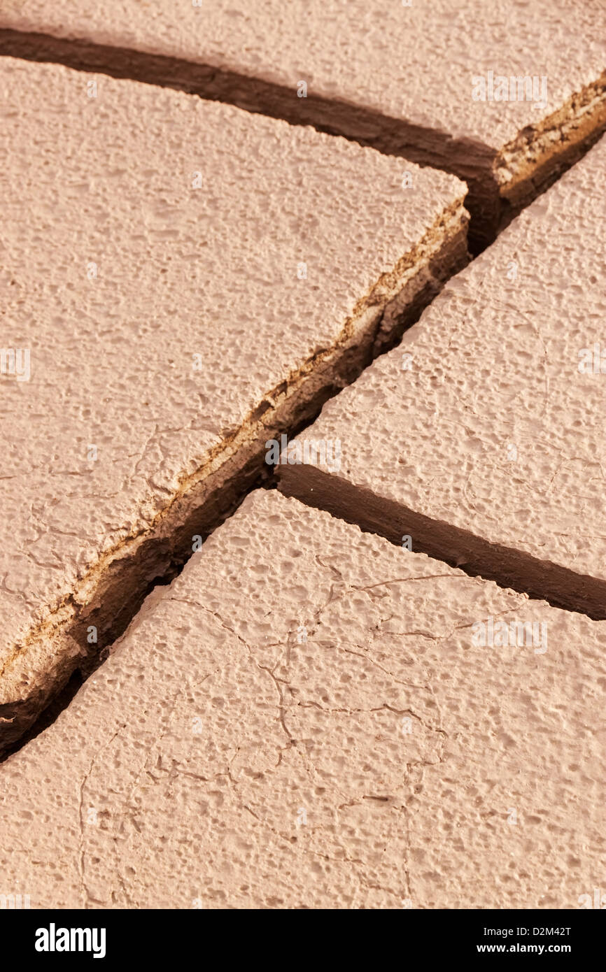 Cracked soil background Stock Photo