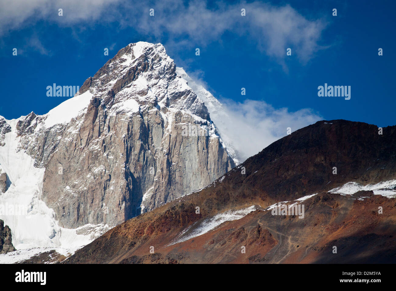 North peak of Mount Ushba in the Greater Caucasus, seen from the  Shagatkhumari plateau in Georgia's Svaneti region Stock Photo - Alamy
