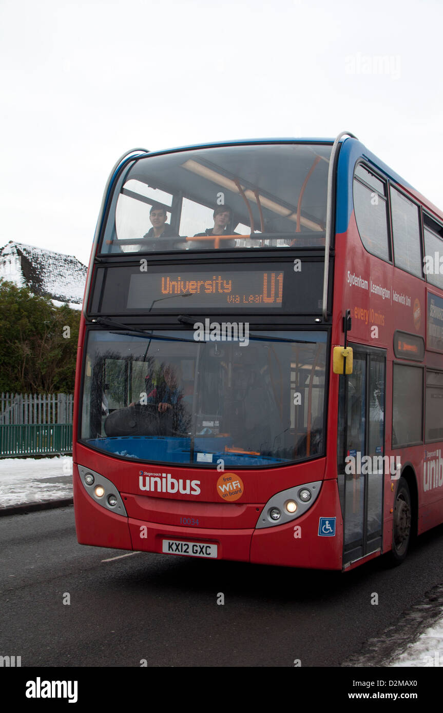 Stagecoach Unibus, Leamington Spa, UK Stock Photo