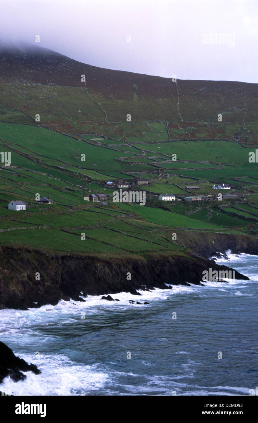 The coastline of Slea Head on the Dingle Peninsula, County Kerry, Ireland. Stock Photo