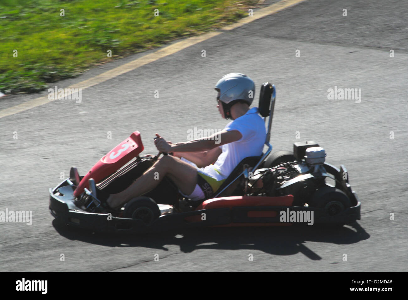 Go Karting club competition and exhibition in Arona (Tenerife island