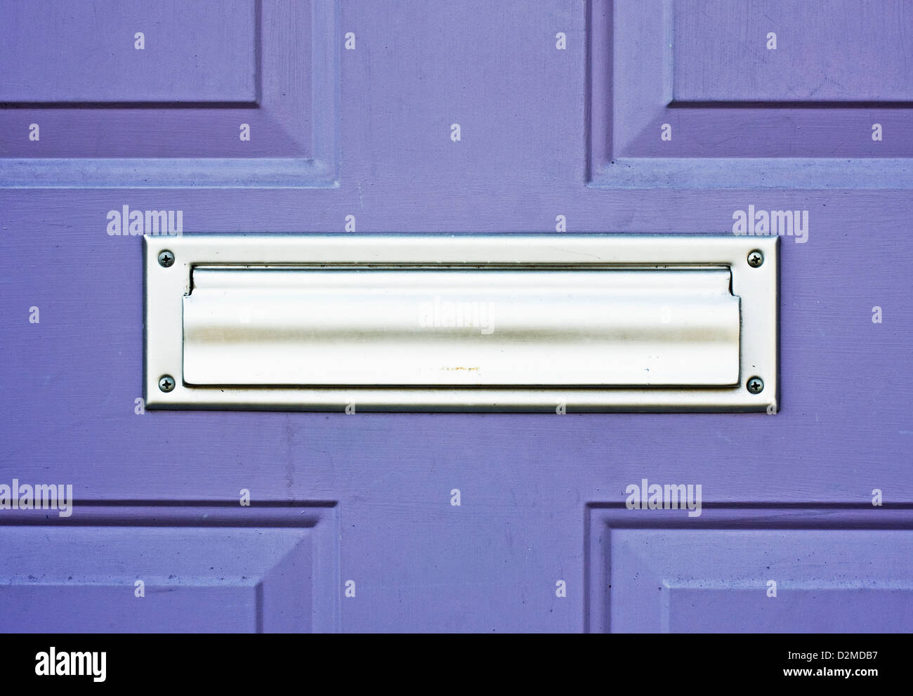 mail slot on door Stock Photo Alamy
