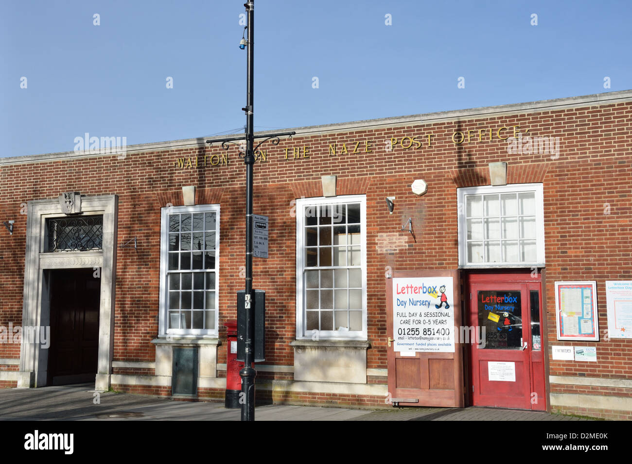 Walton on Naze Post Office Stock Photo Alamy