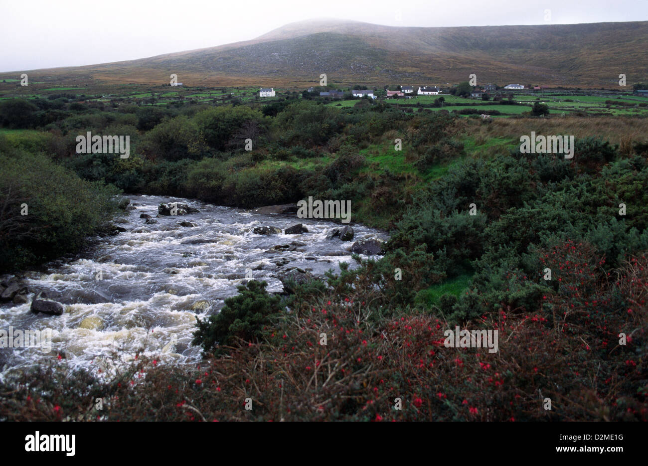 The stunning landscape of Connemara, County Galway, Ireland. Stock Photo