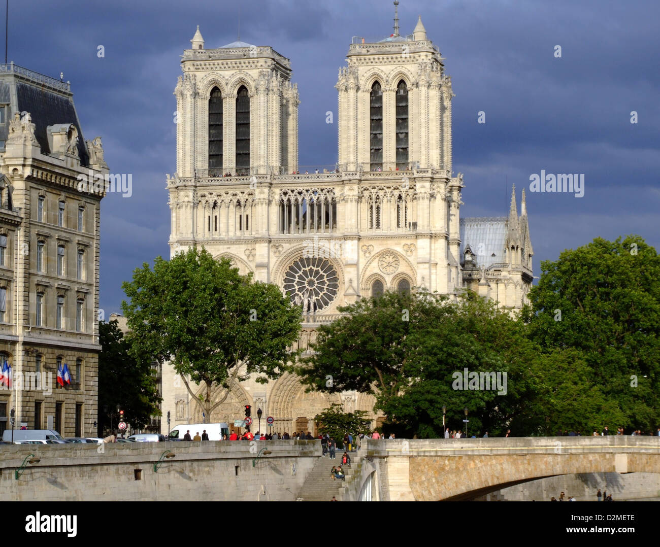 Notre Dame Cathedral, located in Paris, France, is a masterpiece of ...