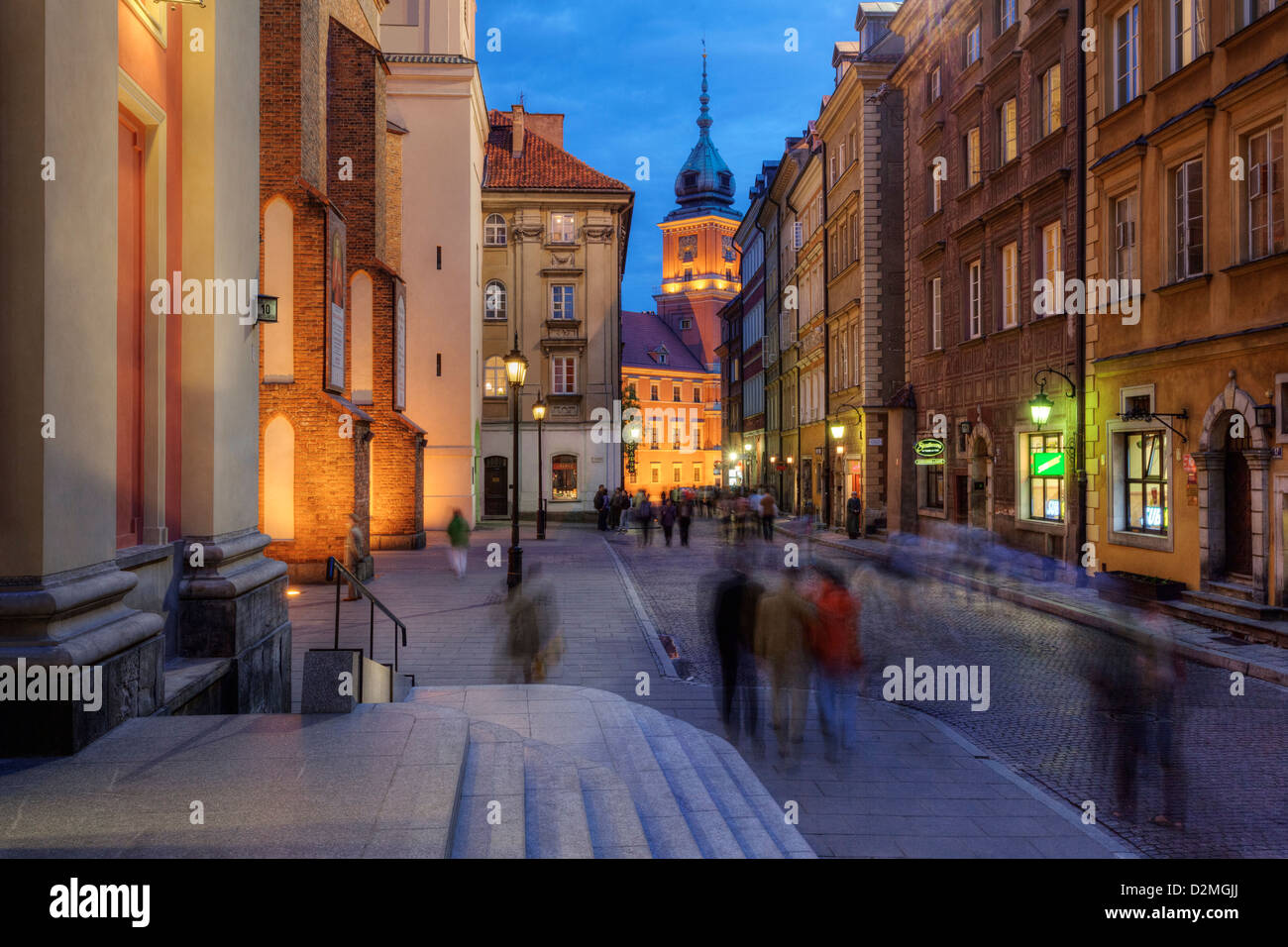 Old Town, Warsaw, Poland Stock Photo Alamy