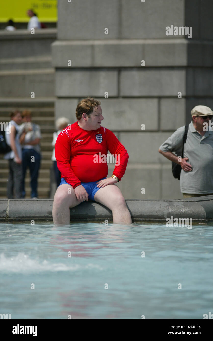 fat man swim shirt