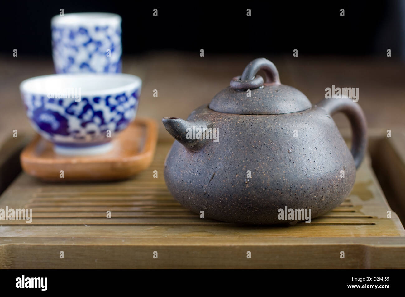 Traditional chinese tea ceremony accessories Stock Photo Alamy