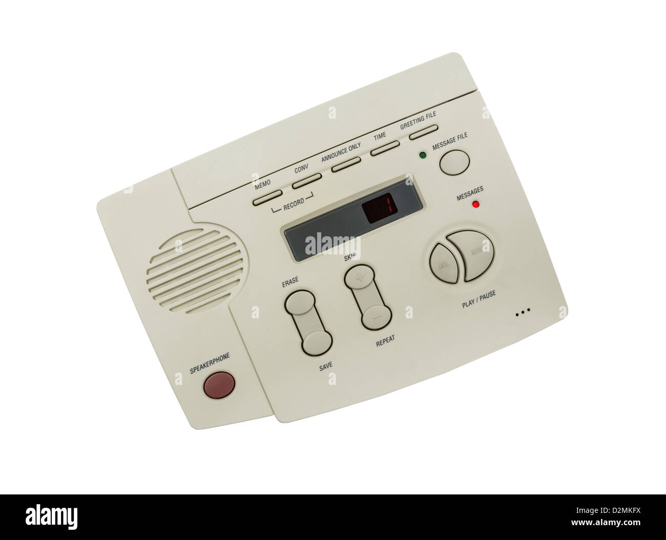 Electronics Clipart-telephone answering messaging machine clipart